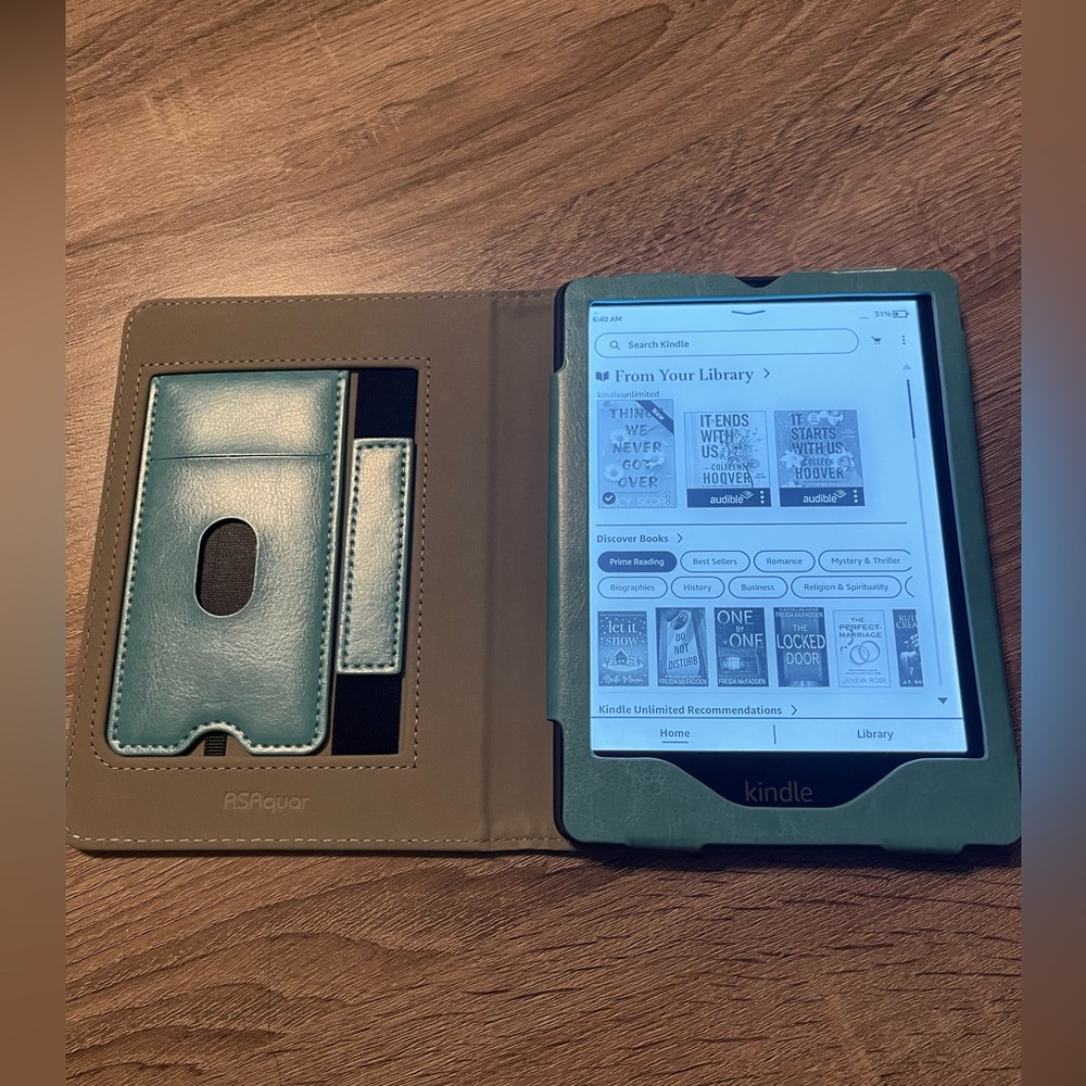 Amazon Kindle Paperwhite.
